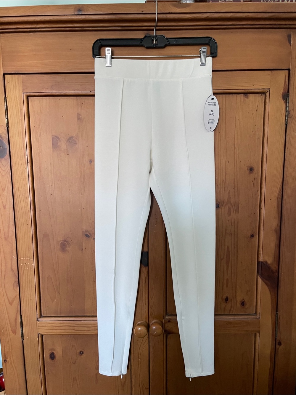 White Skinny Ponte Pants - Women's Slim Fit